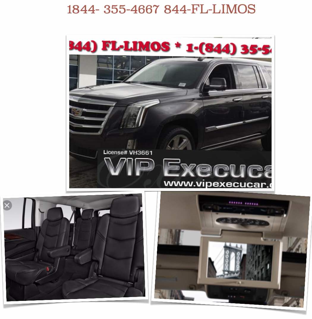 TAMPA luxury Cadillac Escalade Limousine