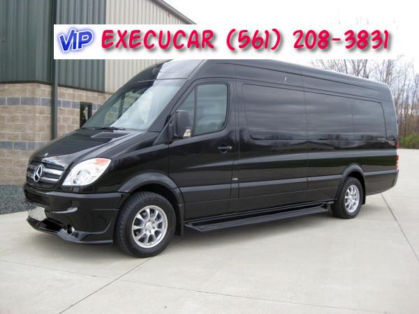 Mercedes Sprinter group transportation in Miami